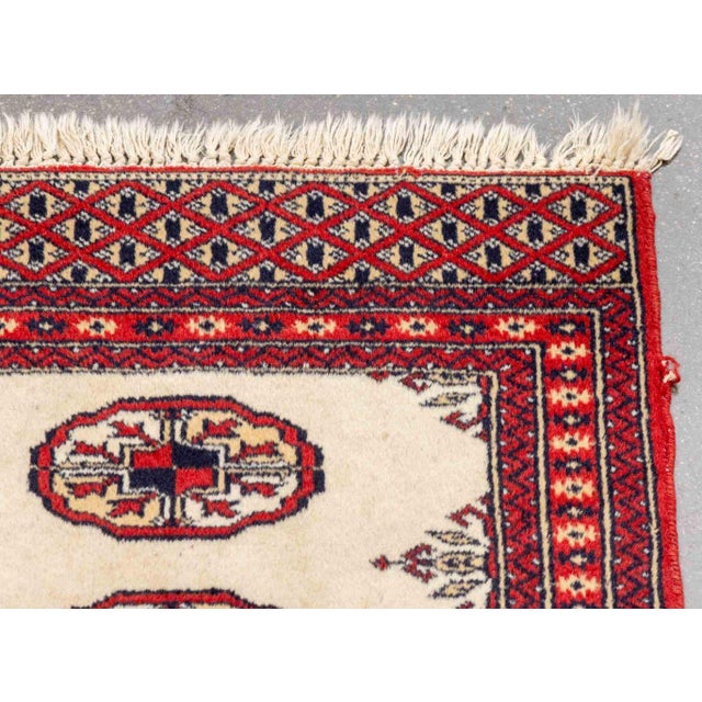 Persian Turkmen Bokhara Prayer Rug, 3' 5" X 2' 1" For Sale - Image 4 of 7