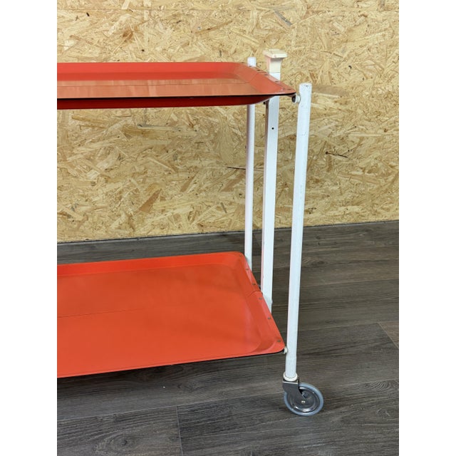 Vintage Space Age Serving Trolley, 1970s For Sale - Image 12 of 18