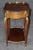 French 19th C French Louis XV Style Bronze Ormolu Mounted Two Tier End Table For Sale - Image 3 of 14