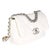 Traditional White Quilted Lambskin Small Chanel 19 Flap Bag For Sale - Image 3 of 8