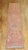 Pink Pink Antique Turkish Oushak Runner - 2'5" x 11'5" For Sale - Image 8 of 9