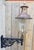 Antique Round Cast Iron and Copper Wall Lantern For Sale - Image 6 of 6