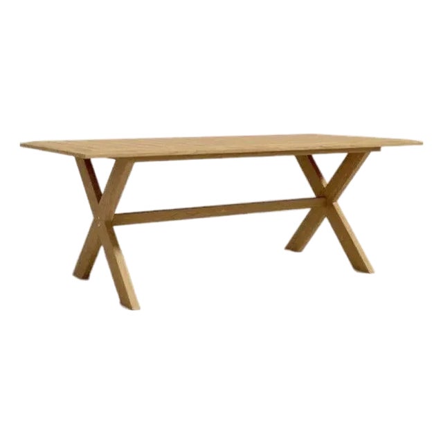 Hi Teak Oakville Outdoor Teak Dining Table For Sale