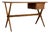 Vintage Writing Desk in Chestnut Wood by Italo Gamberini, Italy, 1940s For Sale