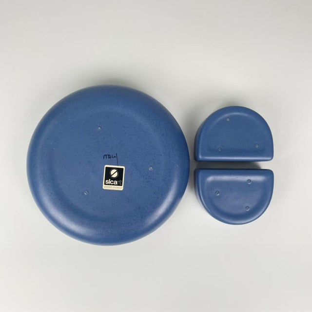 1970s Vintage Built-in Ashtrays by Spagnolo for Sicart, 1970s, Set of 3 For Sale - Image 5 of 6