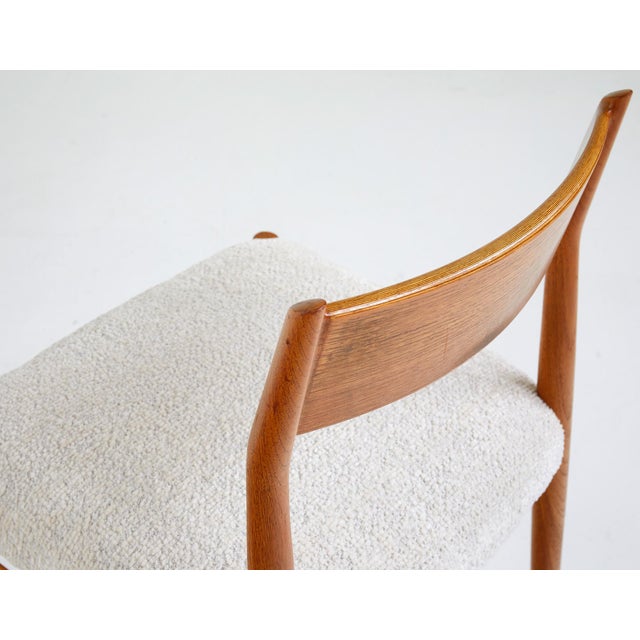 Brown Model 418 Chairs by Arne Vodder for Sibast, 1960s, Set of 4 For Sale - Image 8 of 11