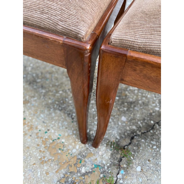 Set of Six Classic Dining Chairs | in the Style of Stanley Jay Friedman for Brueton in Late 20th Century For Sale - Image 11 of 13