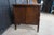 Antique Oak Executive School Teachers Office Library Writing Desk 54" For Sale - Image 6 of 15