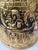 American Vintage Raised Repousse Brass Fire Wood Bucket For Sale - Image 3 of 13