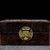 1980s Hardwood Jewelry Box With Mother of Pearl Inlay & Brass Lock, Chinoiserie Keepsake Box For Sale In Los Angeles - Image 6 of 9