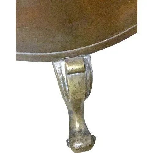 Antique Brass Double Lid Kettle For Sale In Atlanta - Image 6 of 7