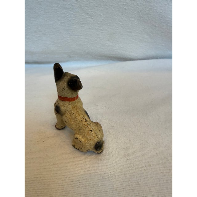 Art Deco Cast Iron Hubley Small Boston Terrier For Sale - Image 3 of 9