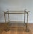 1940s Neoclassical style brass drinks trolley with cherubs For Sale - Image 12 of 12