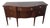 Mid-Century Baker Furniture Mahogany Federal Serpentine Sideboard Buffet For Sale