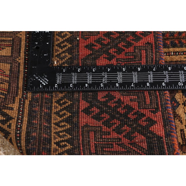 Textile Late 19th Century Persian Turkoman Rug, 02'03 X 04'09 For Sale - Image 7 of 10