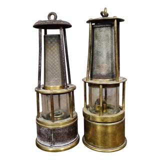 Antique Miners Lamps For Sale
