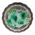 Majolica Chesnut Leaf Plate Villeroy & Boch, Circa 1890 For Sale