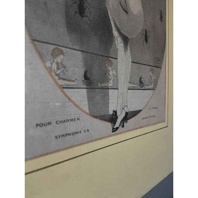 La vie Parisienne pour charmer le cafard, 1913, Original Print, Framed For Sale - Image 6 of 14