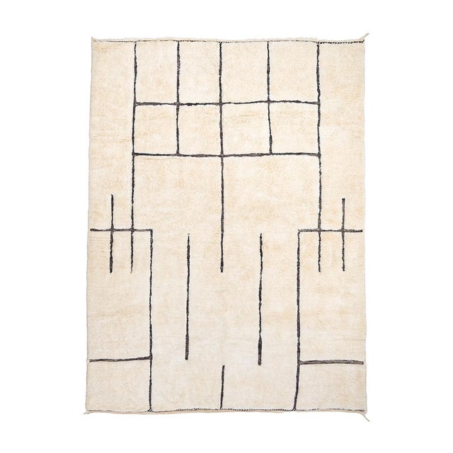 Hand-Knotted Wool Rug by Azele Studio For Sale - Image 10 of 10