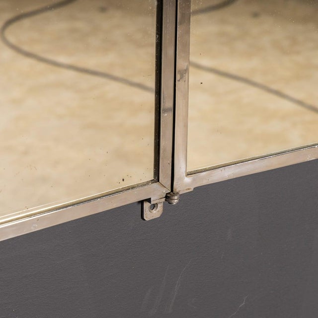 Vintage Italian Wall Mounted Mirror, 1950 For Sale - Image 4 of 9