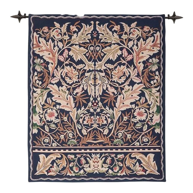 Morris Corinthe Loom Woven Tapestry - Requires Rod Size 3 For Sale