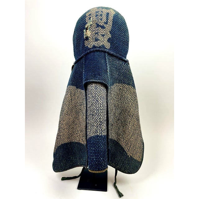 Antique Japanese Meiji Boro Fire Fighters Hat For Sale - Image 4 of 7