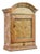 Hand-Painted Swedish Pine Wall Cabinet, 1840s For Sale
