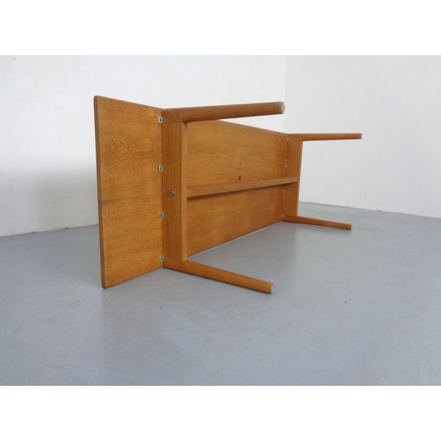 Large AT-15 Oak Coffee Table by Hans J. Wegner for Andreas Tuck, Denmark, 1960s For Sale - Image 10 of 16