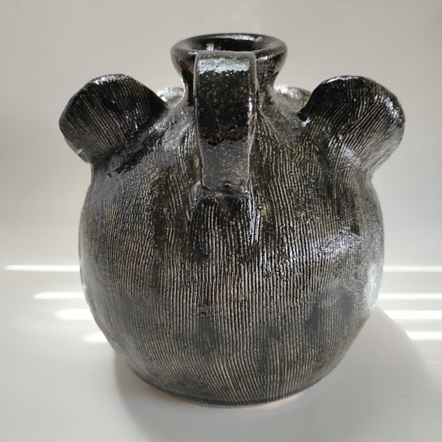 Early 21st Century Original Steve Turpin "Bear" Face Jug For Sale - Image 5 of 6