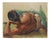 Robert Whitmore "Male at Rest" Oil Painting, Early 20th Century For Sale