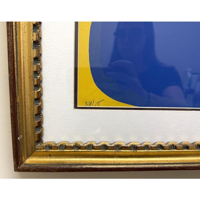 Mid-Century Modern 1970s Alexander Calder “Les Trois Oeufs” Limited Edition Print For Sale - Image 3 of 14