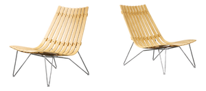 Scandinavian Easy Chairs by Hans Brattrud for Fjordfiesta, 2000s, Set of 2