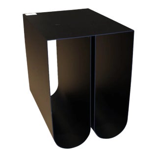 Kristina Dam Studio Curved Side Table, Black For Sale