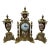 Imperial Clock and Urn Set - Red Romeo and Juliet For Sale