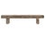 Farmhouse Indian Carved Front Rustic Teakwood Bench For Sale - Image 3 of 4