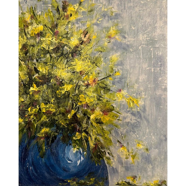 2020s "Bouquet 3" Contemporary Original Impressionist Style Stretched Canvas Landscape Painting by Deb Bossert For Sale - Image 5 of 8
