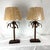 Rustic Rust Iron Palm Lamps Large - a Pair For Sale - Image 13 of 13