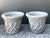 Vintage Cast Concrete Trellis Planters - A Pair For Sale - Image 12 of 12