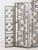 Art Deco Art Deco Geometric Openwork Aluminum Five Panel Floor Screen For Sale - Image 3 of 7