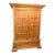Drexel Heritage 'American Themes' Vintage Distressed Maple Armoire - Made in North Carolina in 1992 For Sale