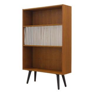 Danish Teak Bookcase, 1960s For Sale