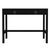 Spritely Home Accent Furniture Lark 40 in. W Rectangular Wood 2 Drawer Writing Desk, Washed Black For Sale - Image 4 of 8