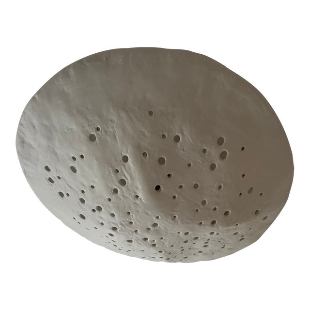 Brent Warr Oyster Pendant - Perforated For Sale