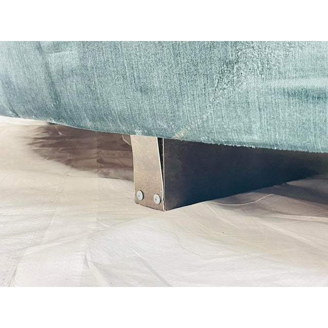 1980s Sculptural Curved Serpentine Sofa in the Manner of Vladimir Kagan For Sale - Image 18 of 18