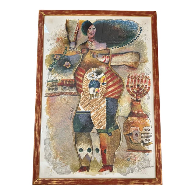 Theo Tobiasse “Rachel” — 1984 Limited-Edition Lithograph For Sale