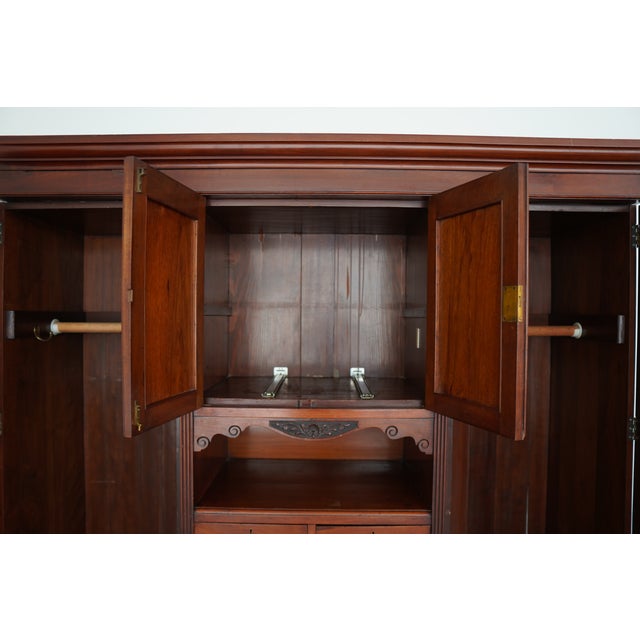 Antique Ralph Johnson of Warrington Compactum Wardrobe For Sale - Image 9 of 17
