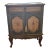 Cabinet Original Factory Painting in French Style Front Doors With Key For Sale