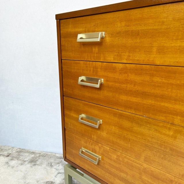 Vintage Limba Afrormosia Chest of Drawers by Leslie Dandy for G-Plan, 1950s For Sale - Image 14 of 16