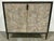 2020s Modern Farmhouse Taupe Wood Two Door Cabinet For Sale - Image 5 of 7