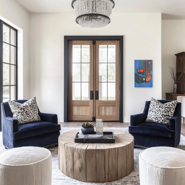 Still - Expressive Abstract Colorful Mixed Media Figurative Still Life Painting Original Artwork by Valerie Etitinwo For Sale In Los Angeles - Image 6 of 7